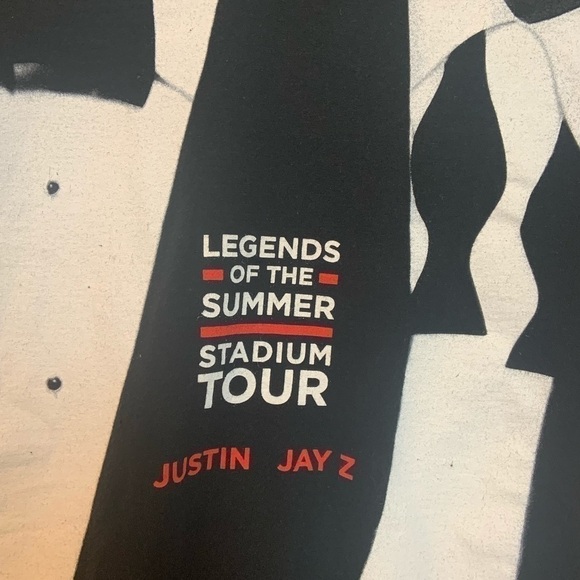 𝅺CONCERT T-shirt . Jay z and Justin Timberlake - Picture 3 of 4